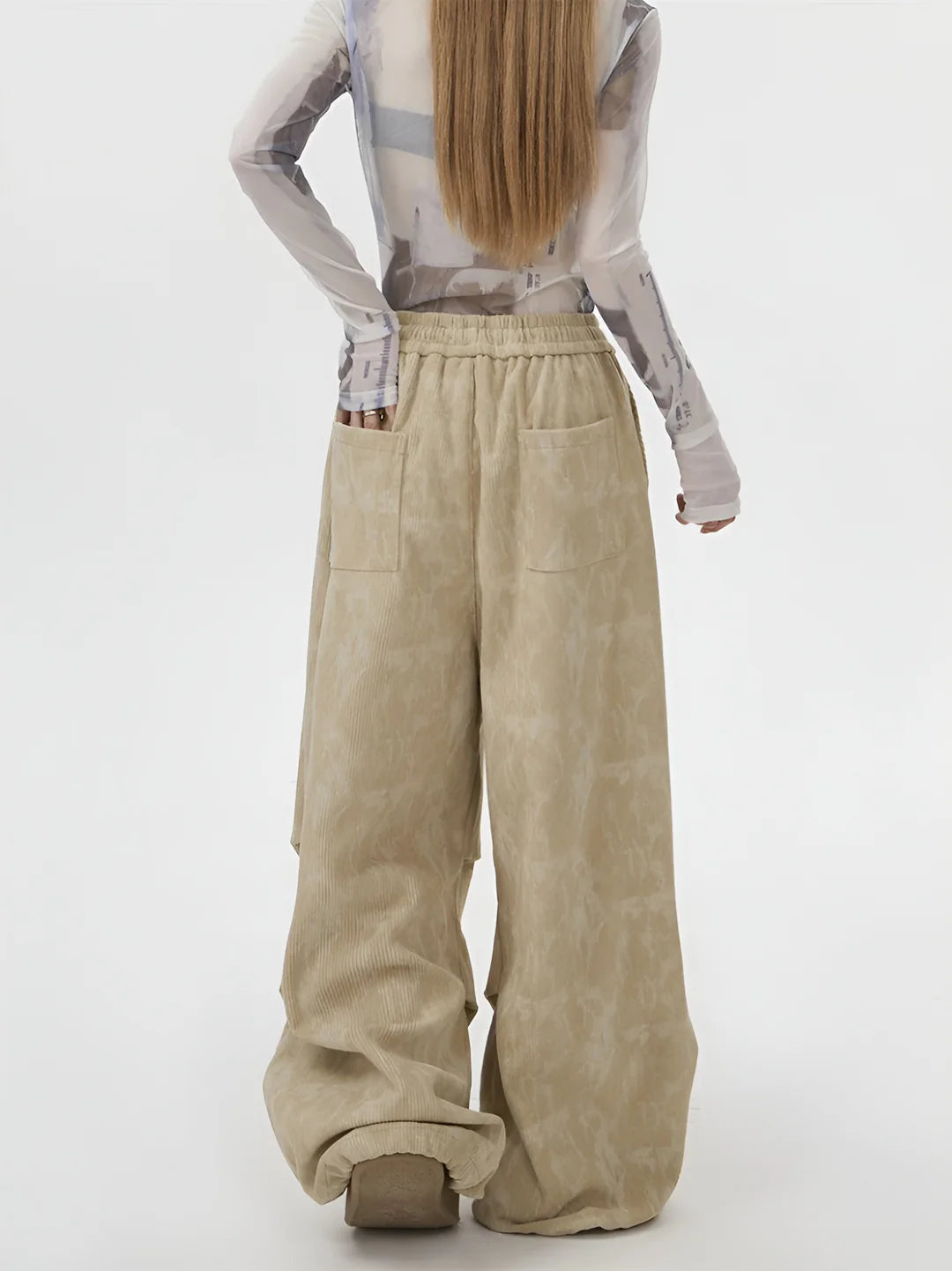 Women’s Relaxed Wide-Leg Drawstring Pants
