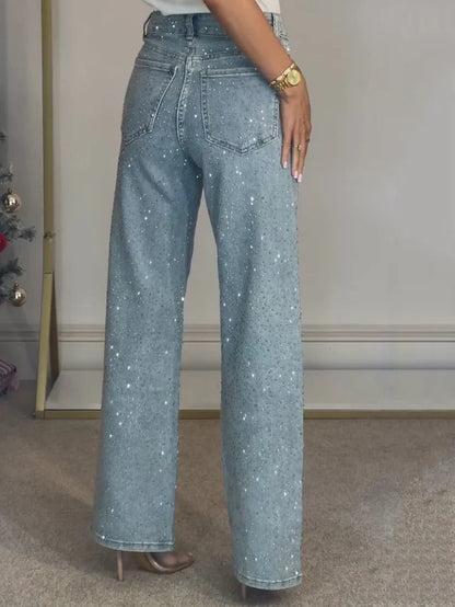 Women’s High-Waisted Straight-Leg Jeans