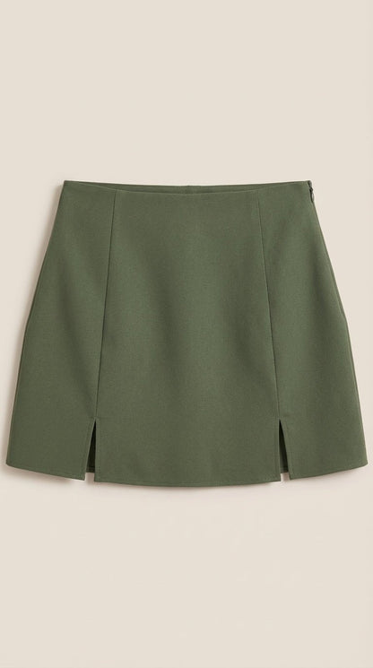 Women's High Waist Mini Skirt