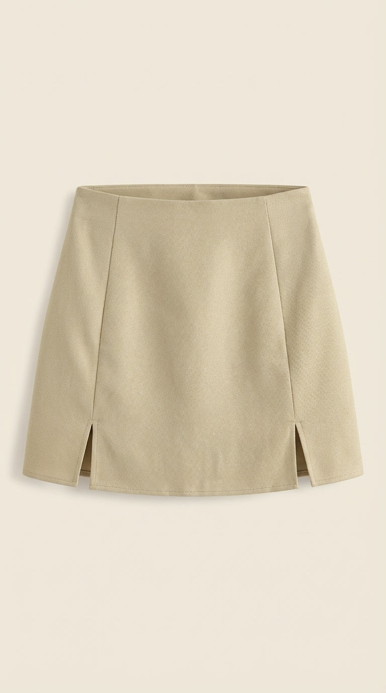 Women's High Waist Mini Skirt