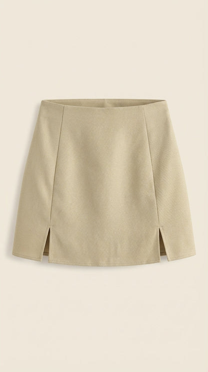 Women's High Waist Mini Skirt