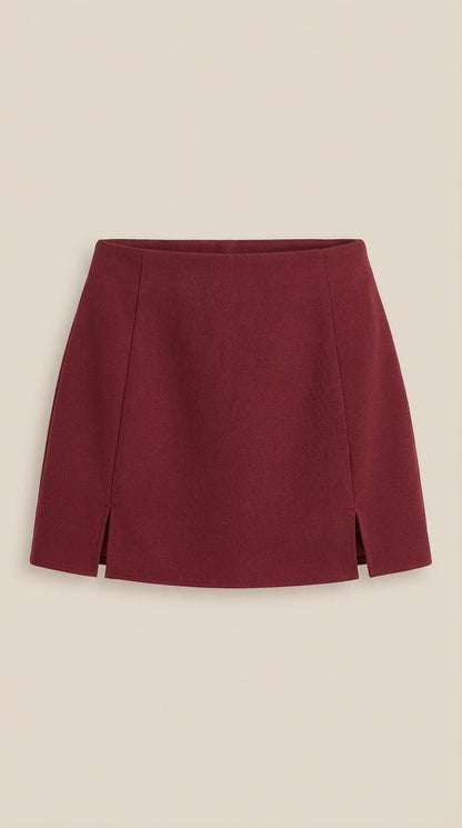 Women's High Waist Mini Skirt