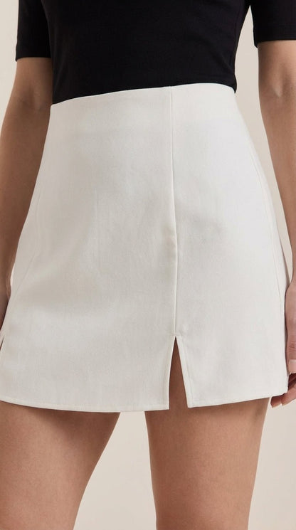 Women's High Waist Mini Skirt
