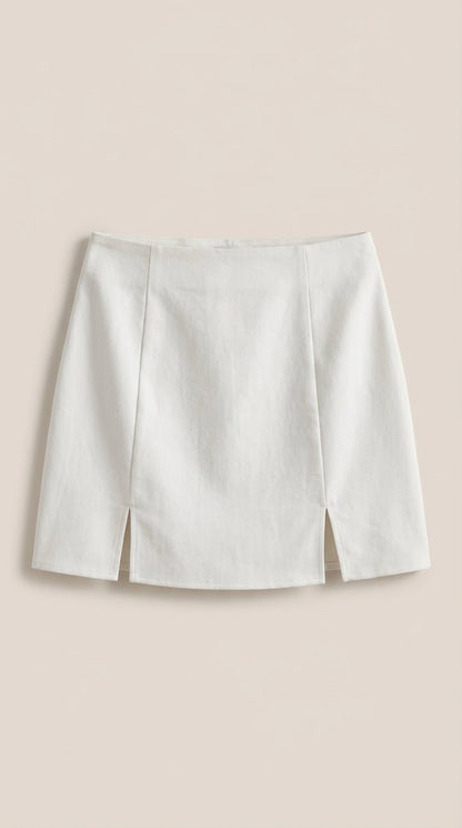 Women's High Waist Mini Skirt