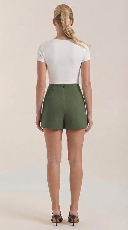Women's High Waist Mini Skirt