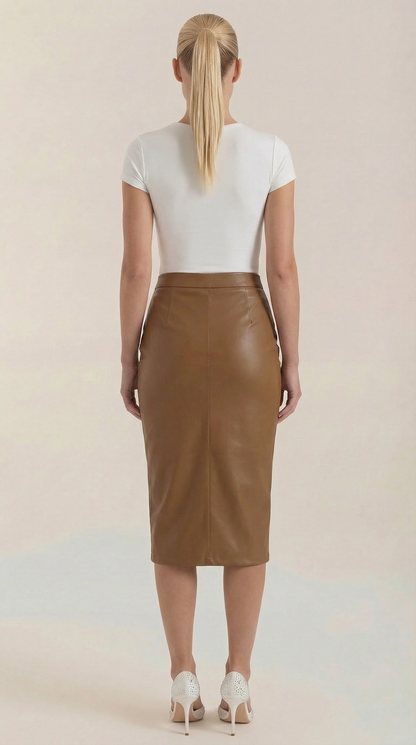 Women's Wrap Midi Skirt