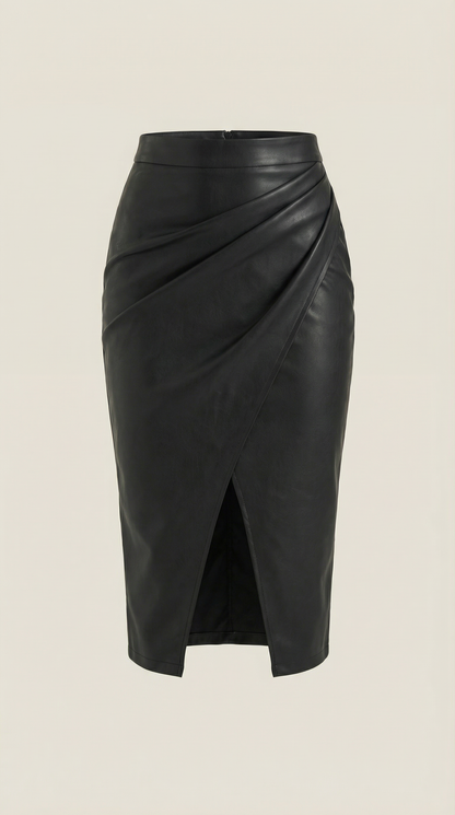Women's Wrap Midi Skirt