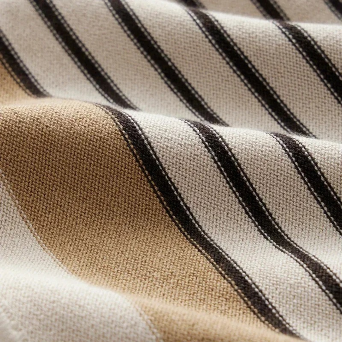 Men's Striped Knit Summer Shirt