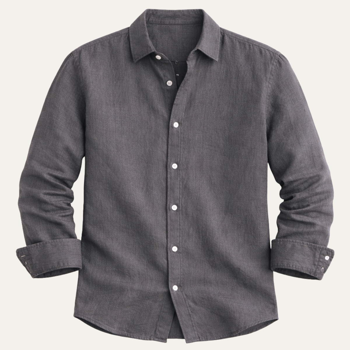 Men's Relaxed Button Up Linen Summer Shirt