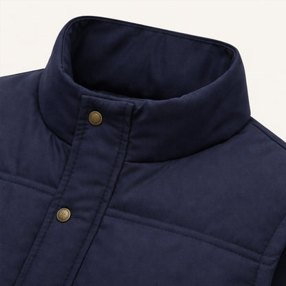 Men's Warm Modern Fleece Lined Winter Vest