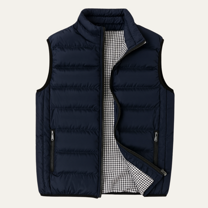 Men's Luxury Puffer Quilted Vest