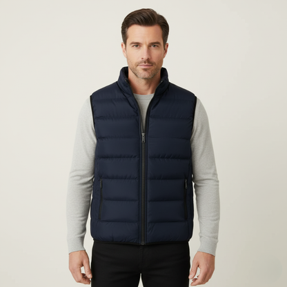 Men's Luxury Puffer Quilted Vest