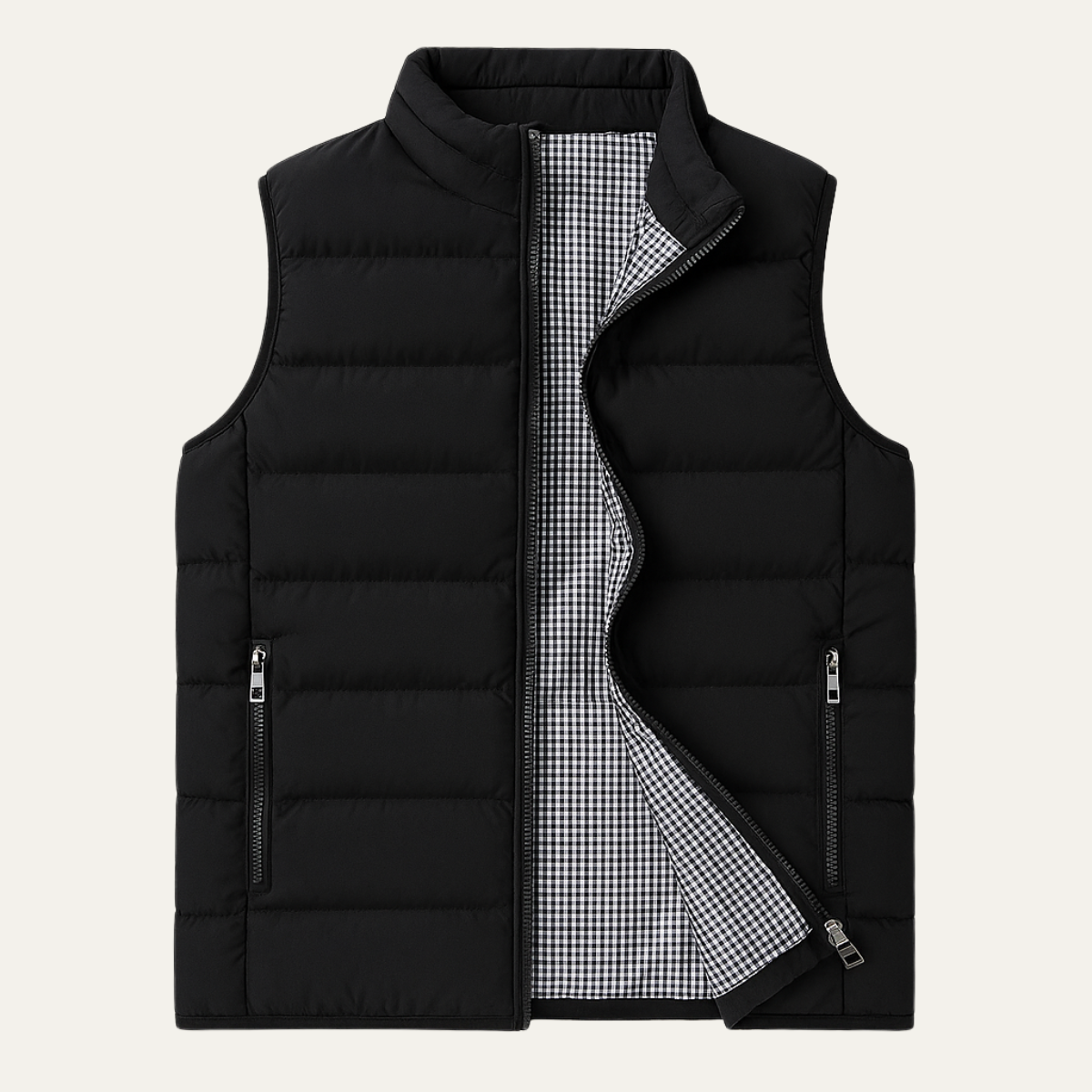 Men's Luxury Puffer Quilted Vest