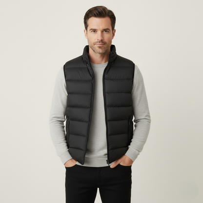Men's Luxury Puffer Quilted Vest