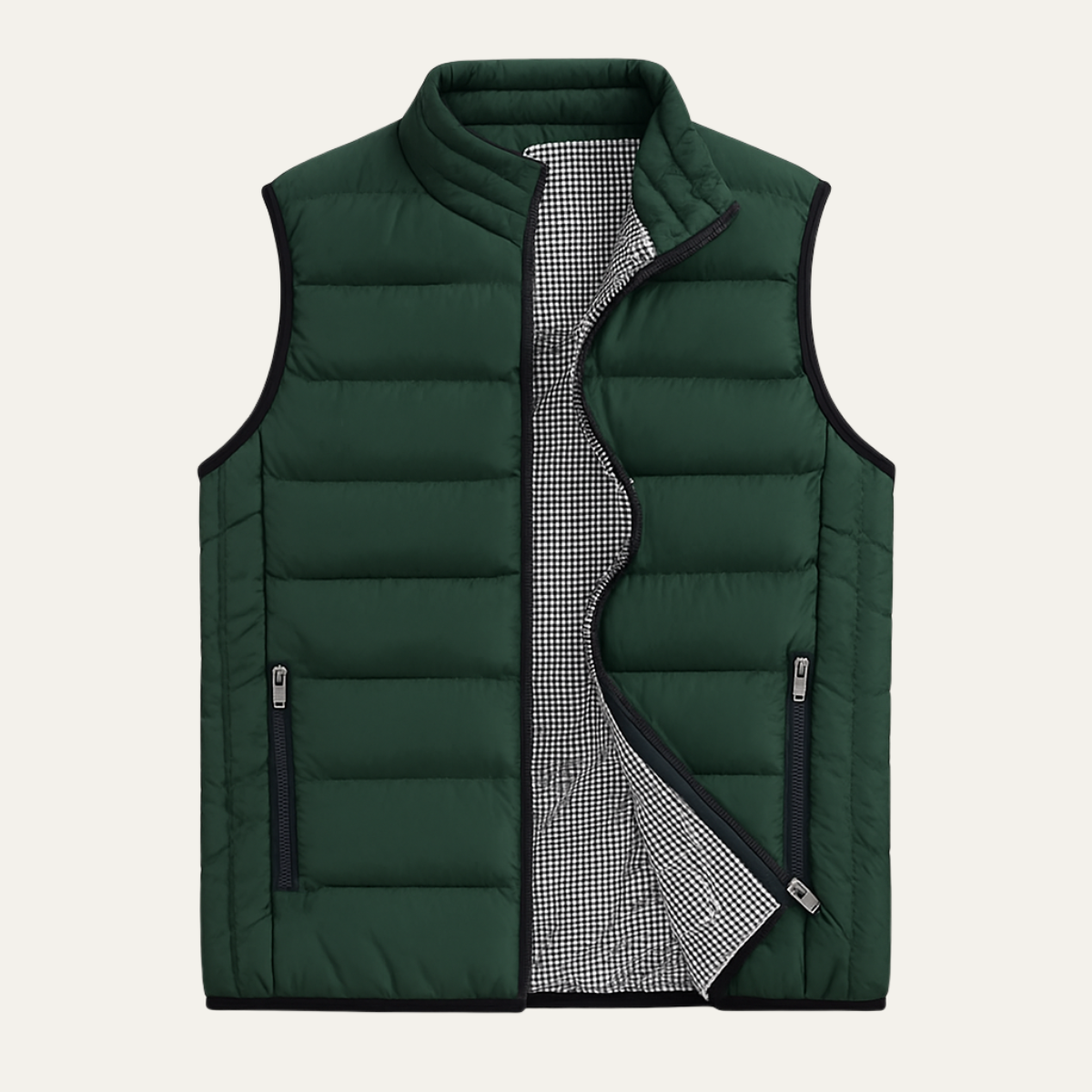 Men's Luxury Puffer Quilted Vest