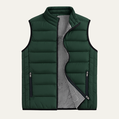 Men's Luxury Puffer Quilted Vest