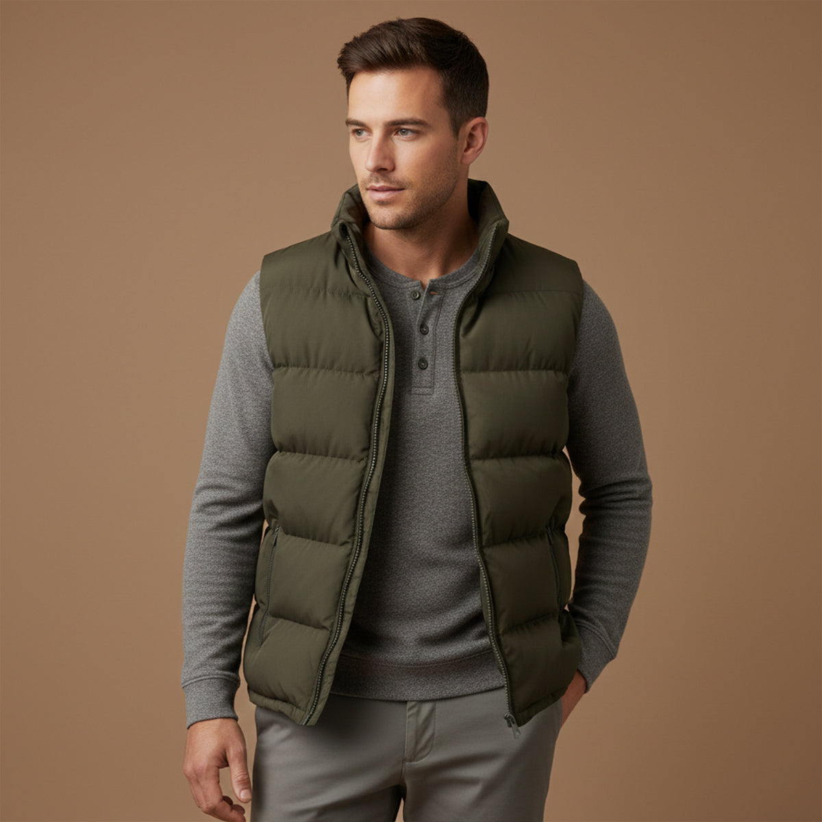 Men's Padded Puffer Vest