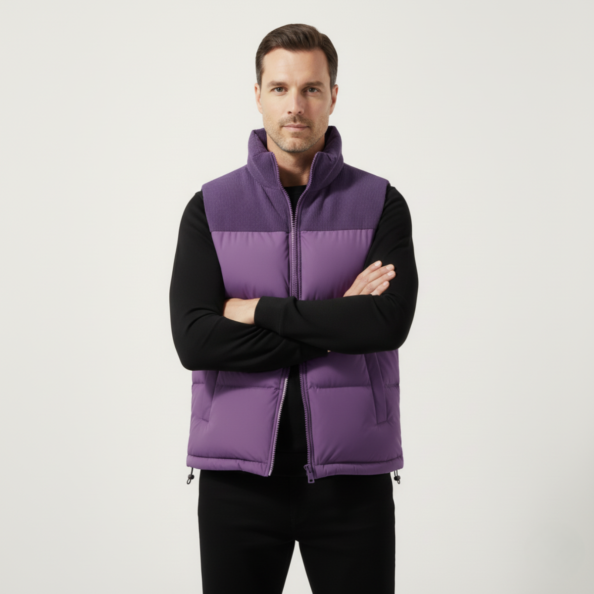 Men's Stylish Quilted Puffer Vest