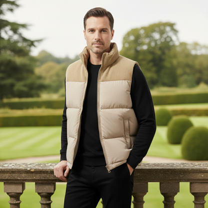 Men's Stylish Quilted Puffer Vest