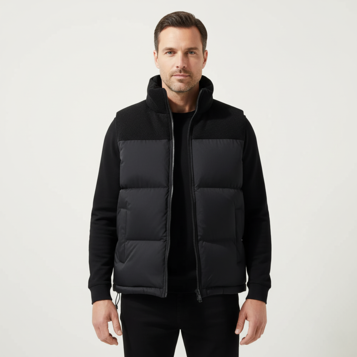 Men's Stylish Quilted Puffer Vest