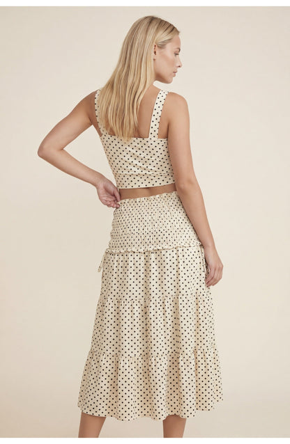 Women's Polka Dot Co-ord Set Elegant Fit