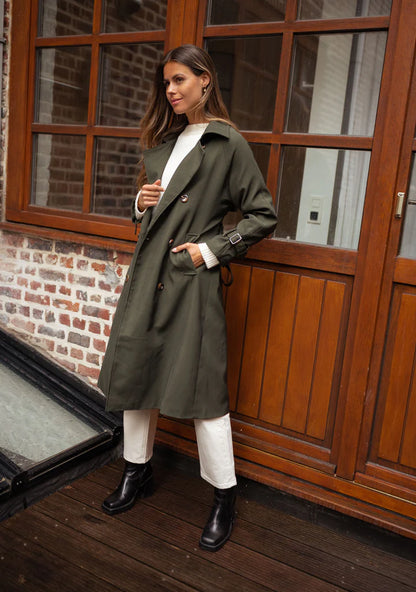 Women’s Belted Trench Coat