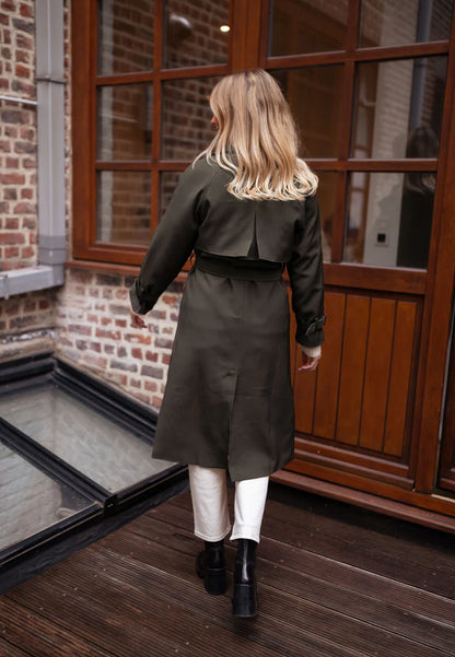 Women’s Belted Trench Coat