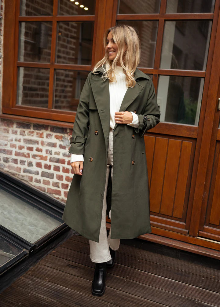 Women’s Belted Trench Coat