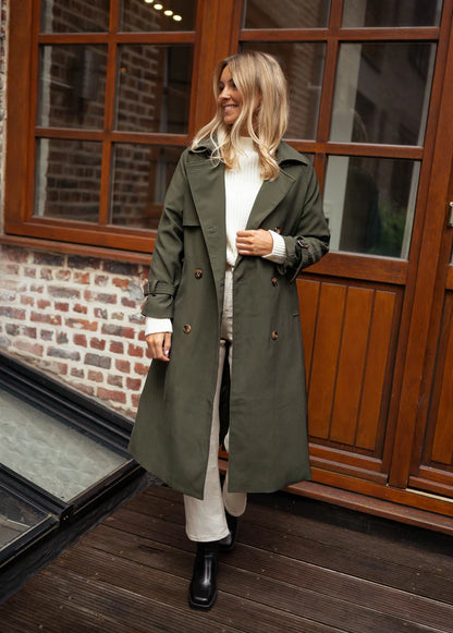 Women’s Belted Trench Coat