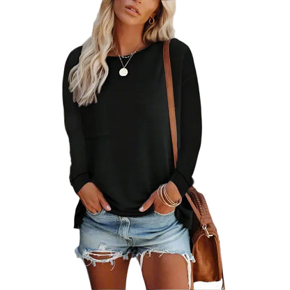 Women’s Casual Long Sleeve Pocket Shirt