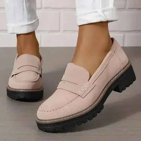Women's Chunky Sole Comfort Loafers