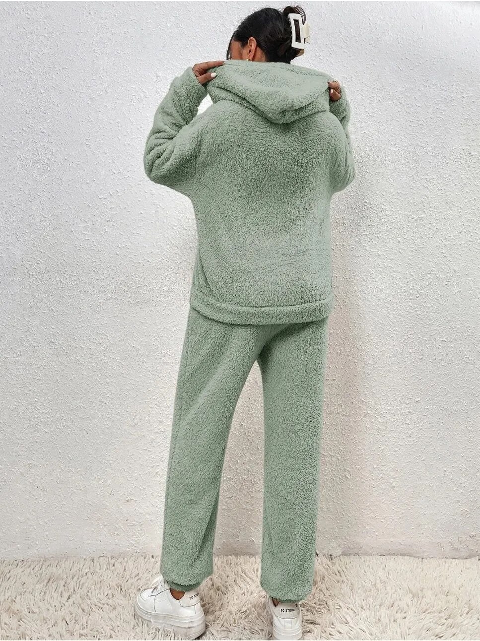 Women’s Cozy Teddy Hoodie