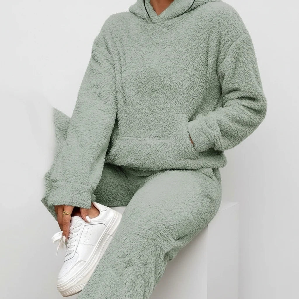 Women’s Cozy Teddy Hoodie