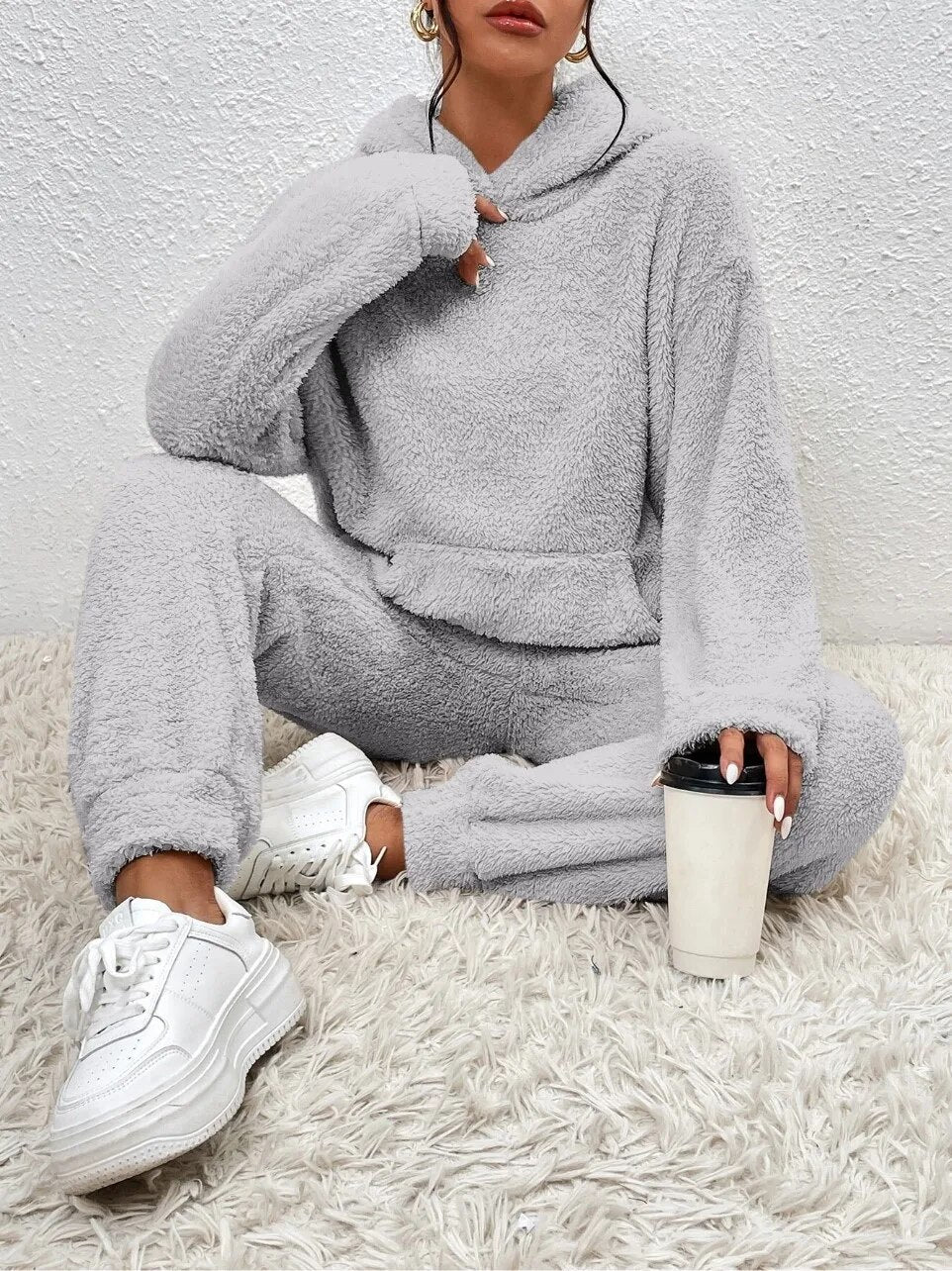 Women’s Cozy Teddy Hoodie
