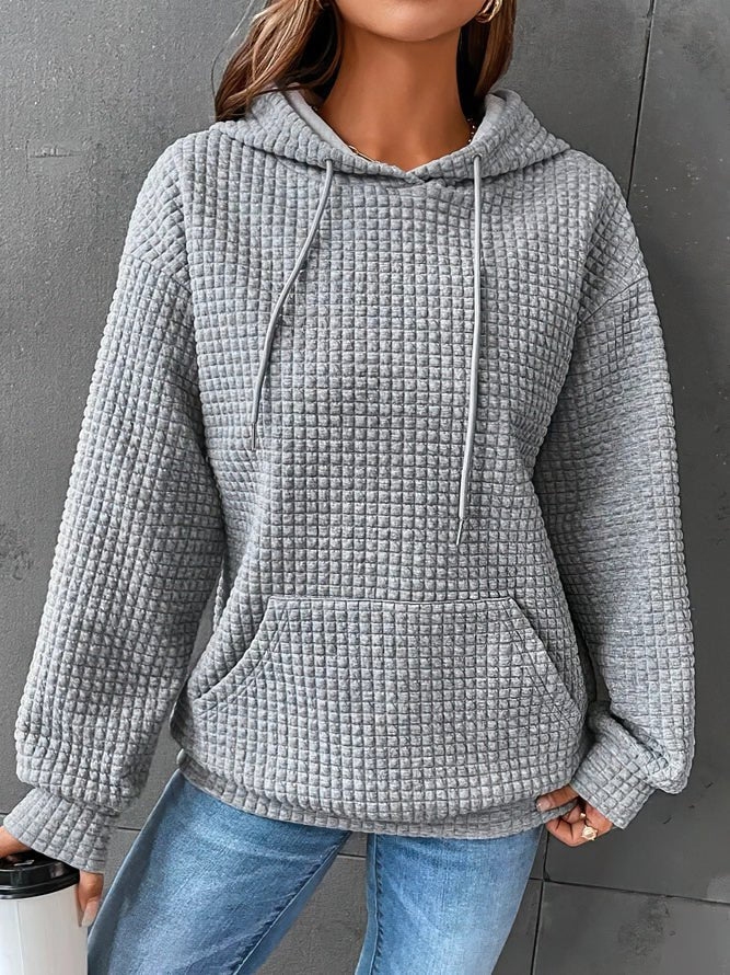 Women’s Cozy Waffle Knit Hoodie
