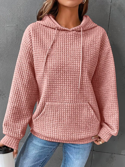 Women’s Cozy Waffle Knit Hoodie