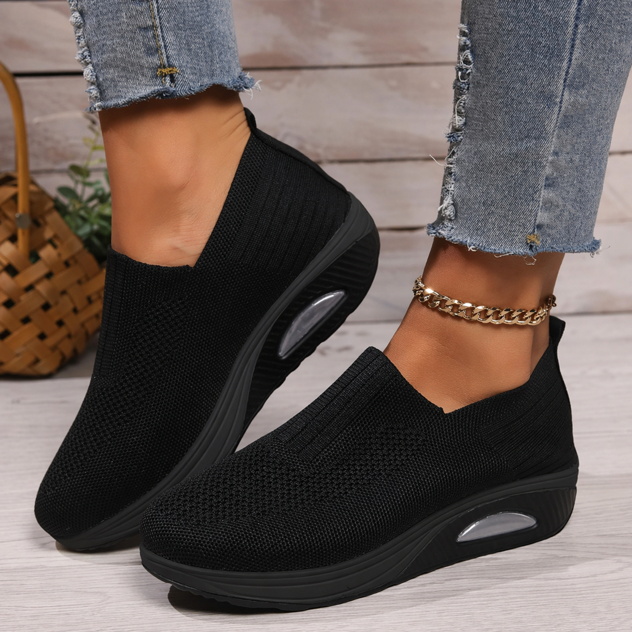 Bethany | Women's Slip-On Shoes Cushioned Sole Supportive Footbed Lightweight Comfort Casual Everyday Walking Versatile Soft Easy