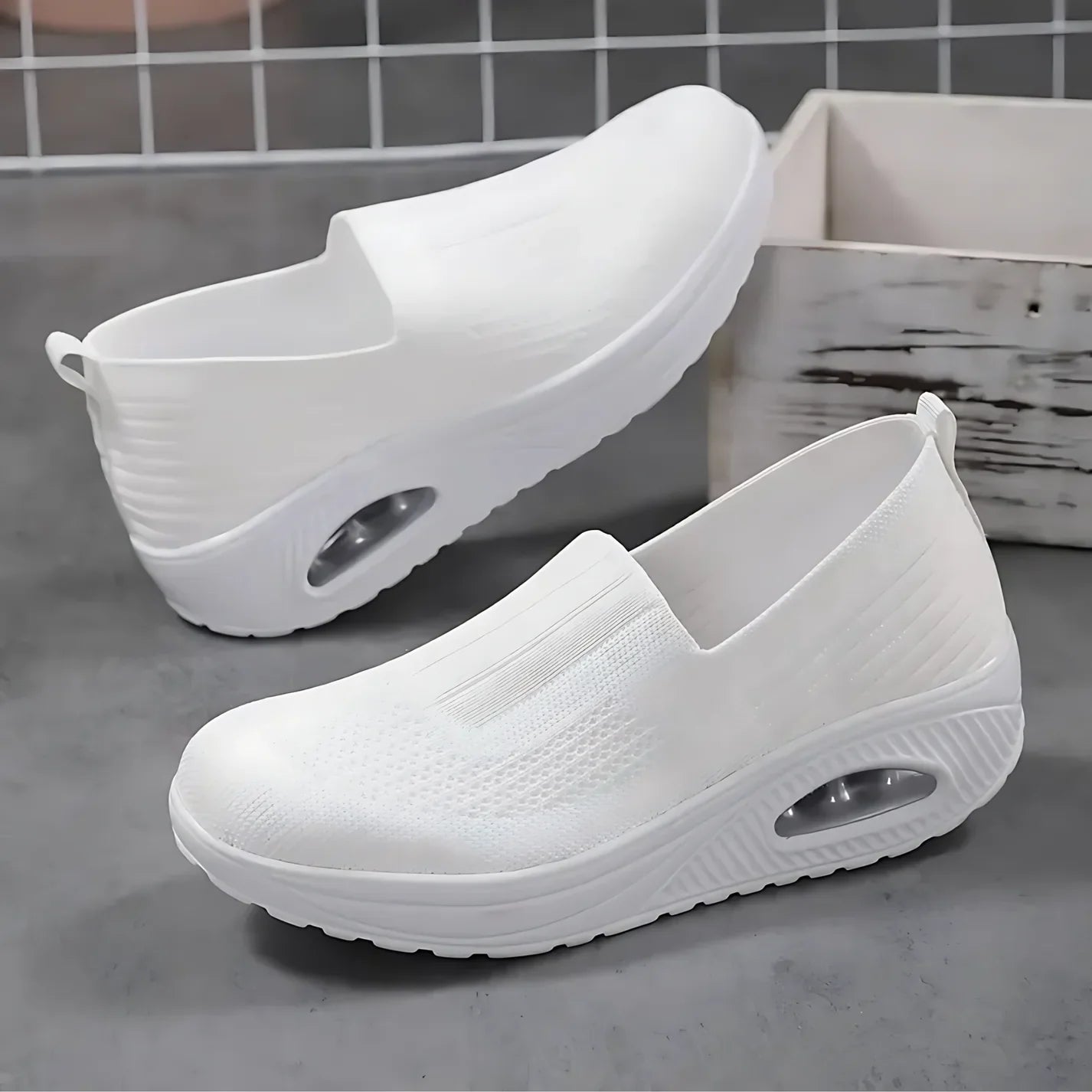 Bethany | Women's Slip-On Shoes Cushioned Sole Supportive Footbed Lightweight Comfort Casual Everyday Walking Versatile Soft Easy