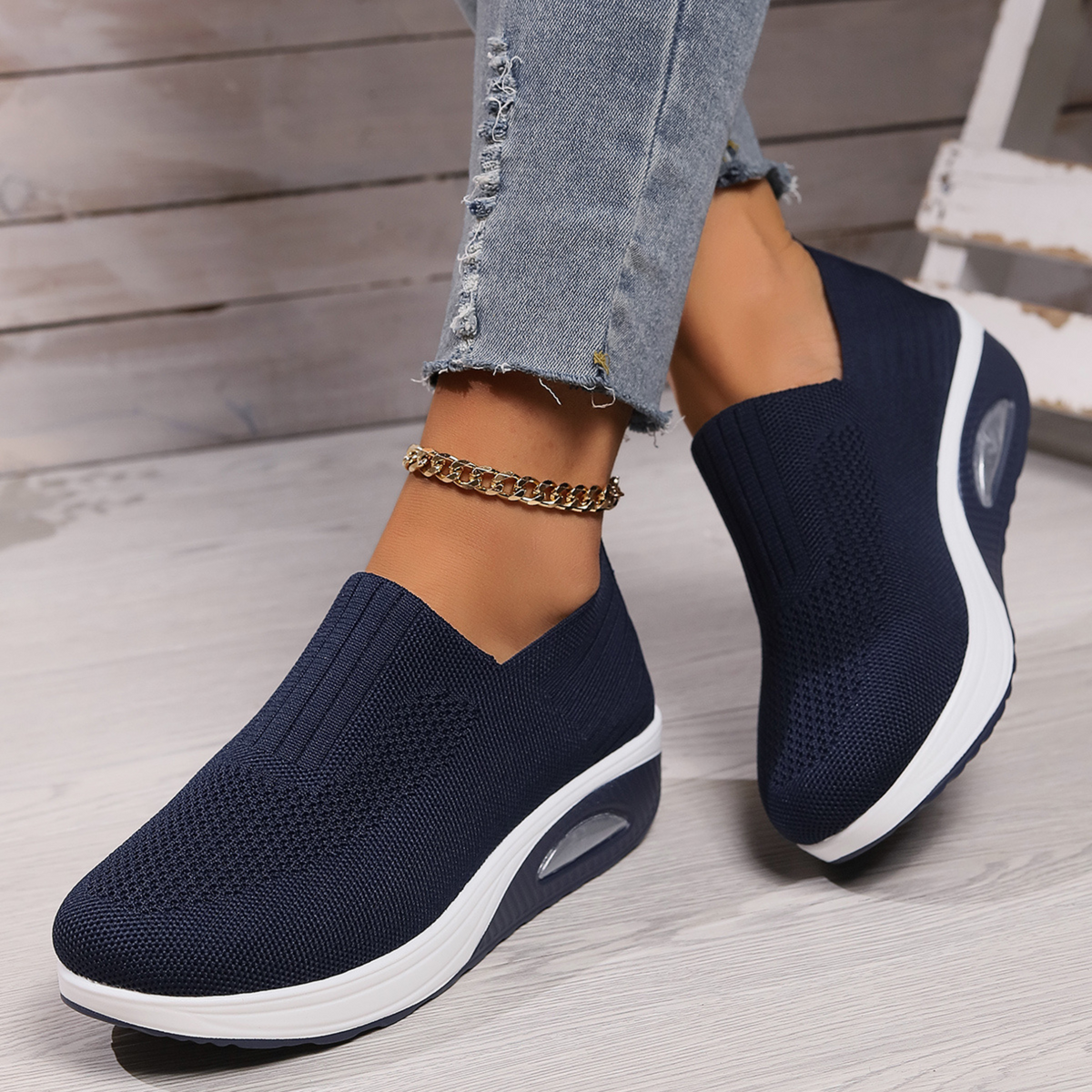 Bethany | Women's Slip-On Shoes Cushioned Sole Supportive Footbed Lightweight Comfort Casual Everyday Walking Versatile Soft Easy
