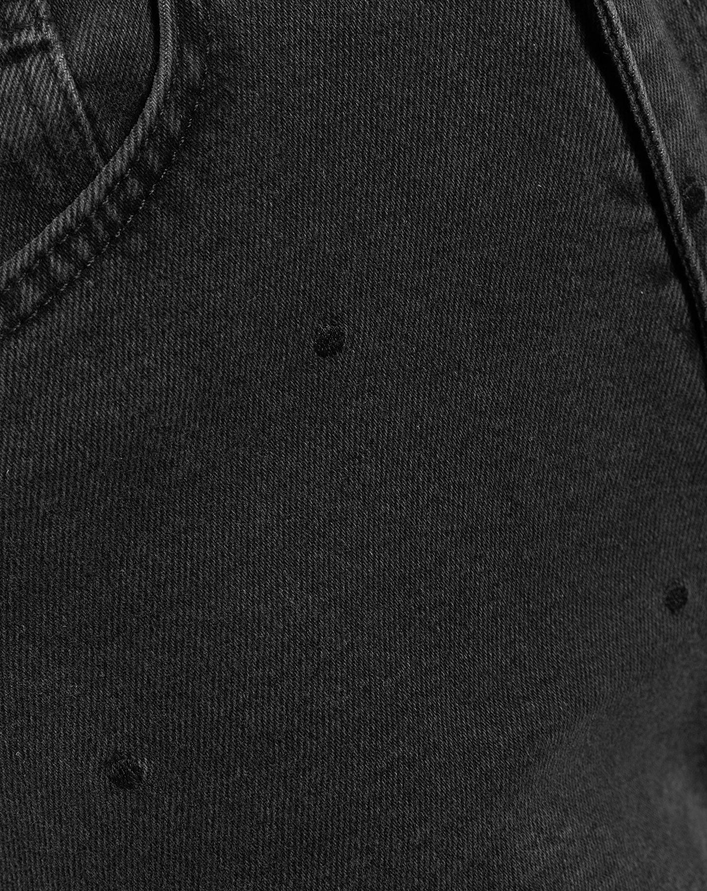 Women's Polka Dot Bootcut Jeans Dark Grey