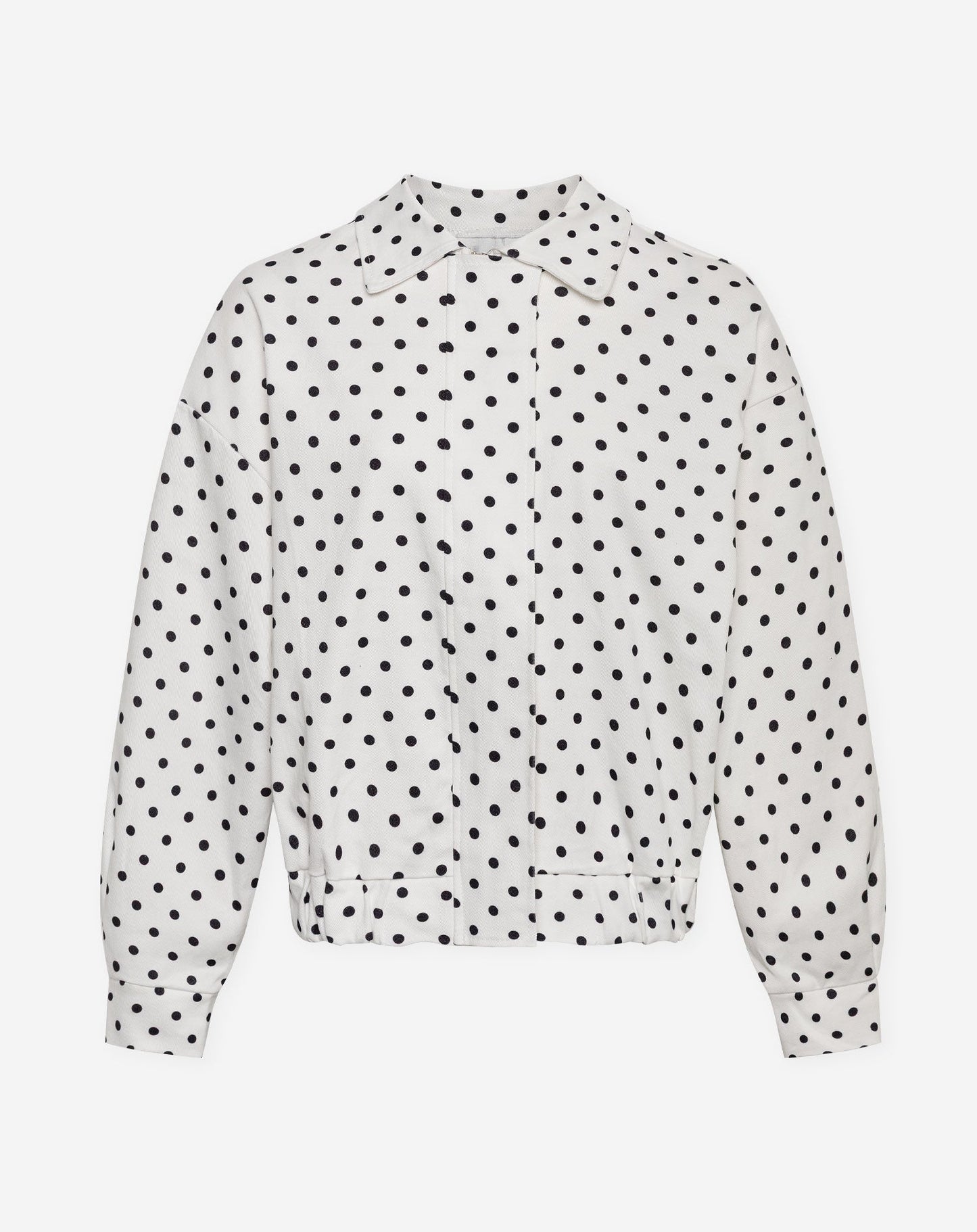 Women's Polka Dot Jacket White