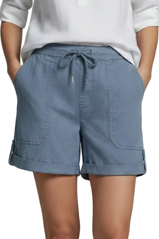 Women’s Drawstring Rolled Hem Shorts