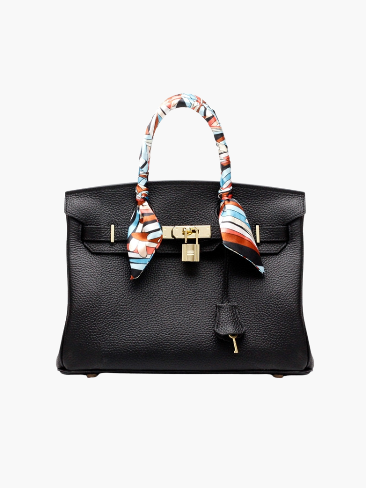 Women's Large Genuine Leather Tote Handbag