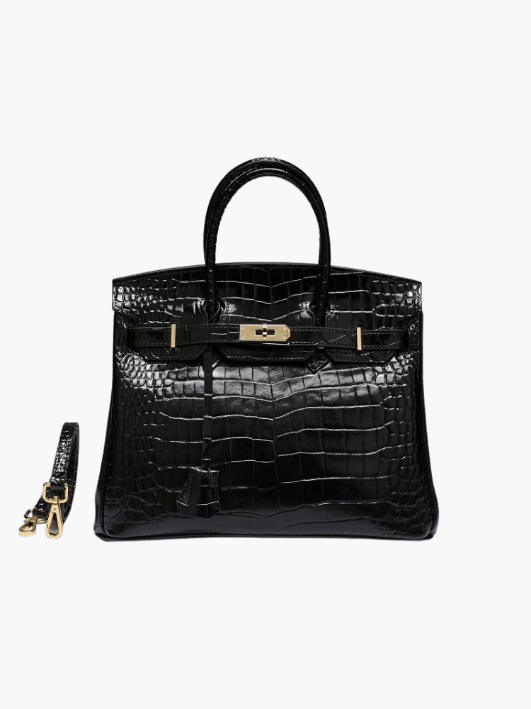Women's Large Genuine Leather Tote Handbag