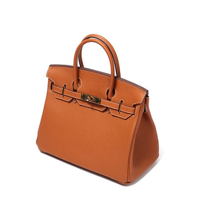 Women's Large Genuine Leather Tote Handbag