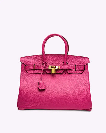 Women's Large Genuine Leather Tote Handbag