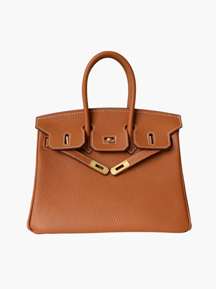 Women's Large Genuine Leather Tote Handbag
