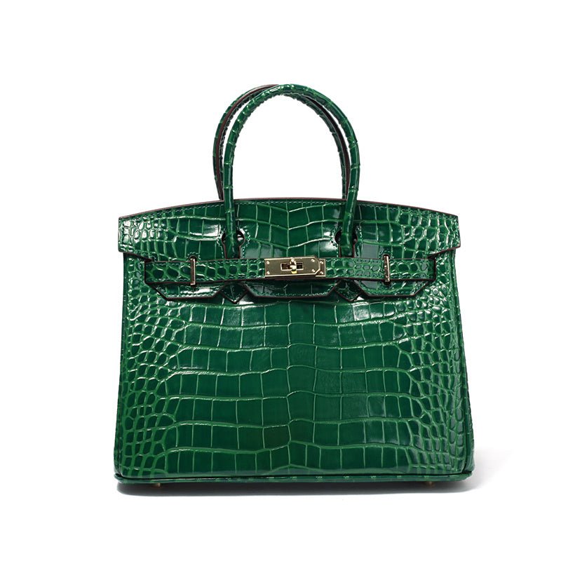 Women's Large Genuine Leather Tote Handbag