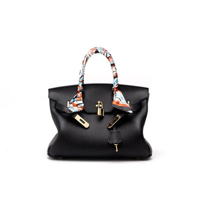 Women's Large Genuine Leather Tote Handbag