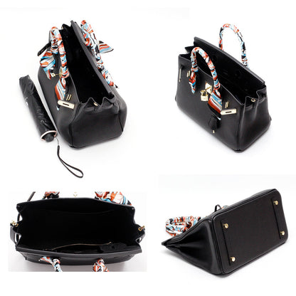 Women's Large Genuine Leather Tote Handbag